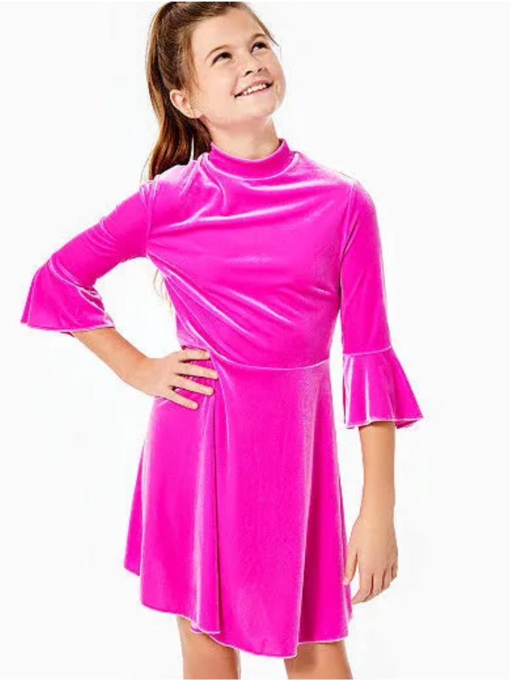 Lilly Pulitzer Jalene Dress In‎ Elderberry Girls Size 12